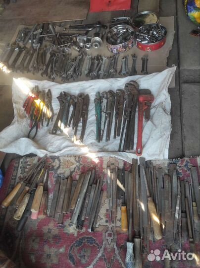 Гаечные ключи напильники стамески СССР