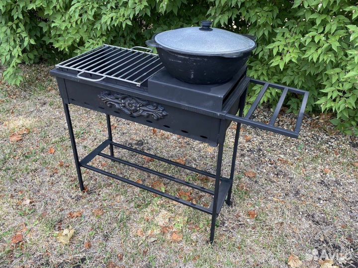 Мангал разборный 2 в 1 плов / шашлык