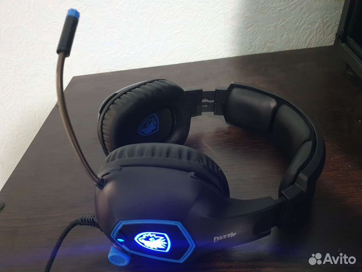 Игровые наушники гарнитура USB Sades SA-905 Dazzle