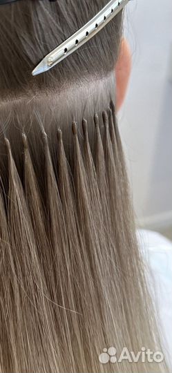 Коррекция наращённых волос