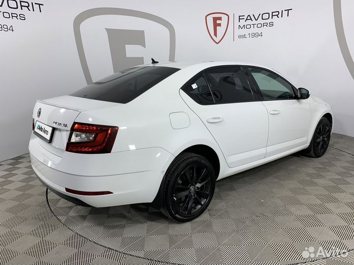 Skoda Octavia 1.8 AMT, 2017, 121 126 км