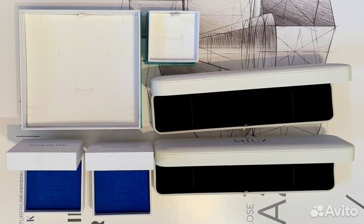 Коробки от ювелирных украшений