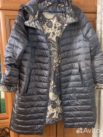 Пуховик женский 50 52 бу