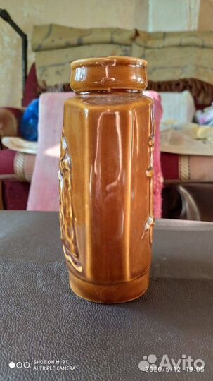 Вазочка. Керамика. СССР 70-е. Мамаев курган