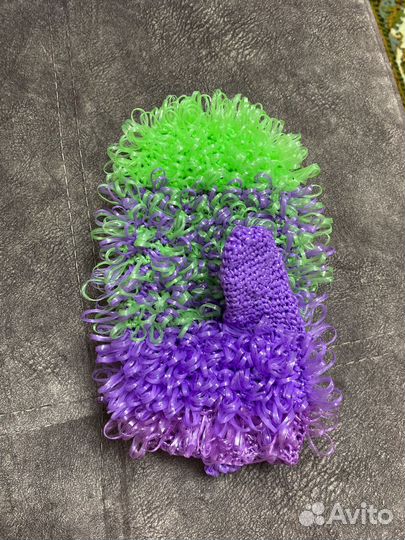 Мочалка ручной работы