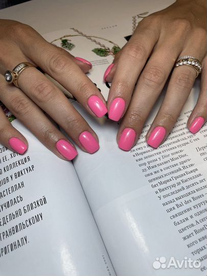 Маникюр гель лак