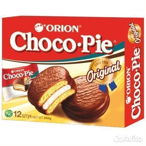 Опт - Пирожное Choco Pie Original 336г
