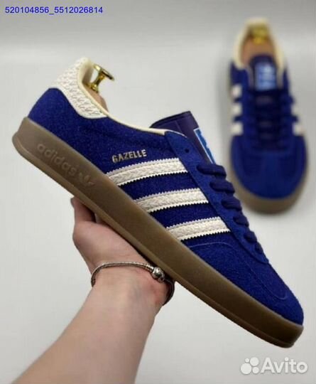 Кроссовки Adidas Gazelle Navy (Арт.23019)