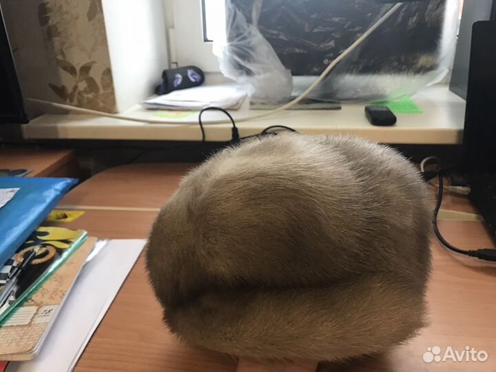 Шапка норковая, берет из нерпы новые