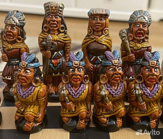 Очень редкие шахматы из Эквадора