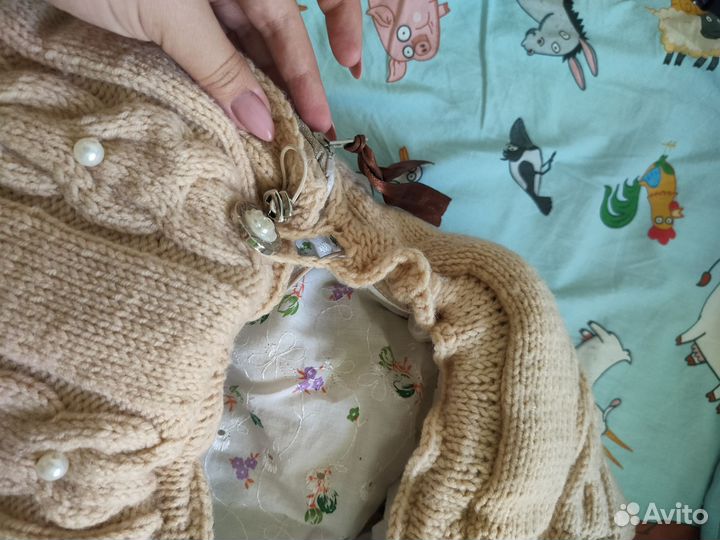 Тёплый конверт для выписки и в коляску