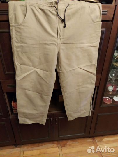 Джинсовые брюки большого размера талия 110 см