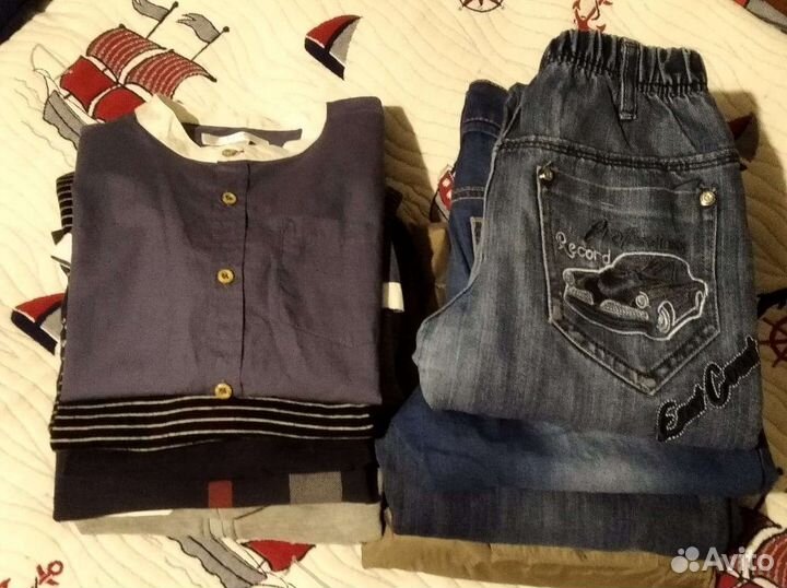 Пакет вещей на мальчика на рост 128-134