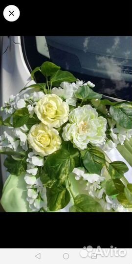 Украшения свадебные на машины