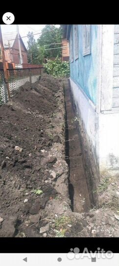 Услуги мини Эксковатора