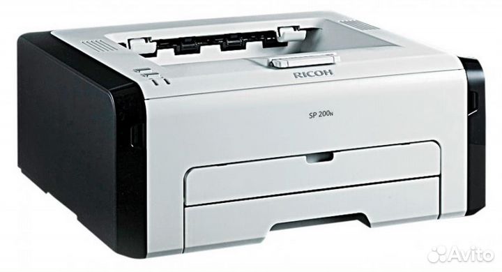 Принтер лаз ч/б б/у Ricoh SP 200n