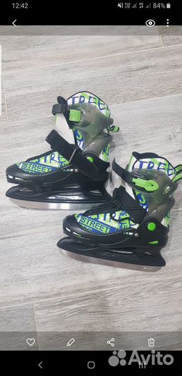 Коньки детские раздвижные 30 33