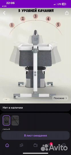 Детская кроватка