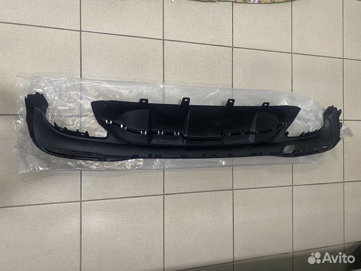 Спойлер бампера Mercedes W166 заднего
