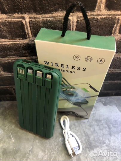 Powerbank 20000 Повербанк беспроводной