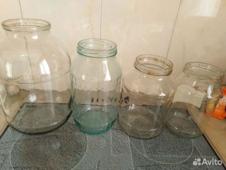 Банка стеклянная