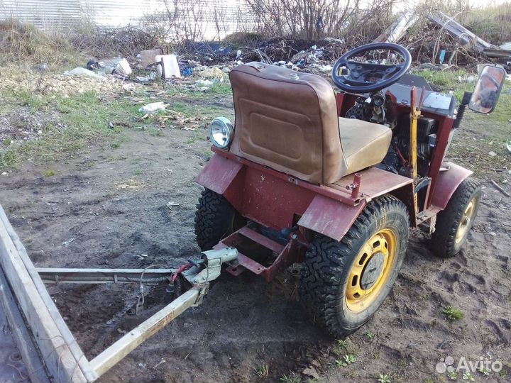 Самодельный mini трактор