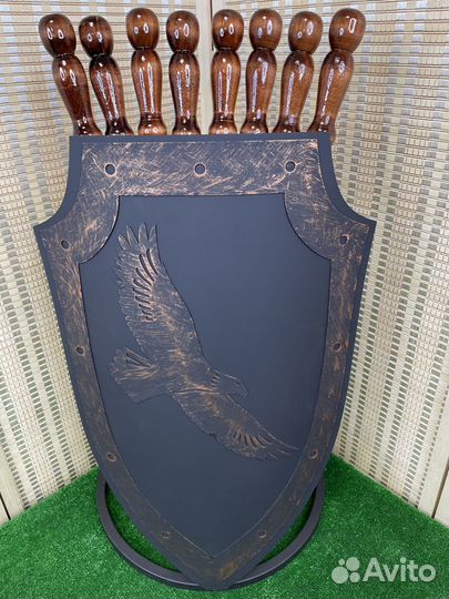 Подставка для шампуров Щит-Орел