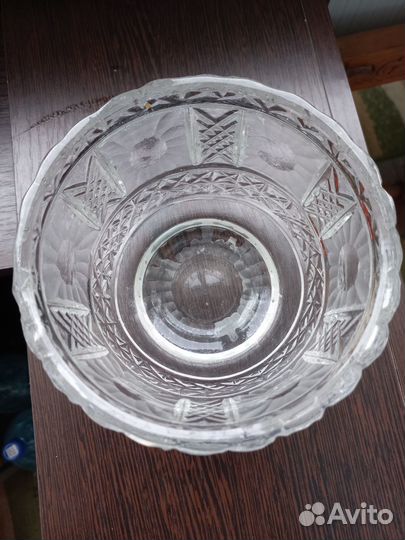 Салатник или вазочка хрустальная