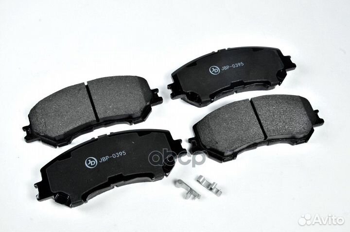 Колодки тормозные, передние JBP0395 Just Drive