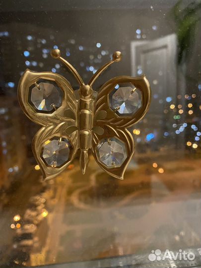 Декор на присосках кристаллы Сваровски