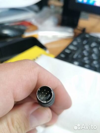 Кабель переходник S-video на RCA (тюльпан)