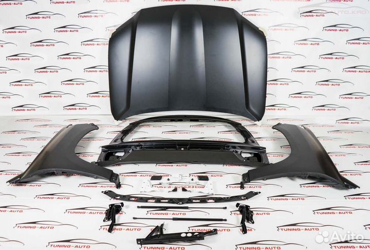 Рестайлинг Toyota land cruiser 200 стиль LC 300 F2