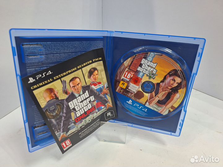 Игровые диски. Sony Playstation 4 GTA V Premium Edition