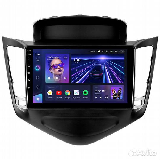 Шгу Teyes CC3 3/32 для Chevrolet Cruze J300