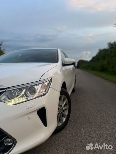 Toyota Camry 2.5 AT, 2017, 118 000 км