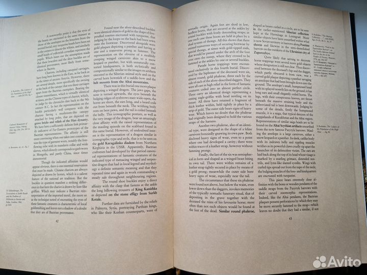 Антикварная книга на английском Bactrian Gold