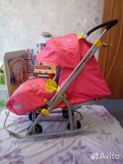 Продам санки-коляску