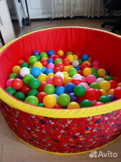 Сухой бассейн с шариками бу
