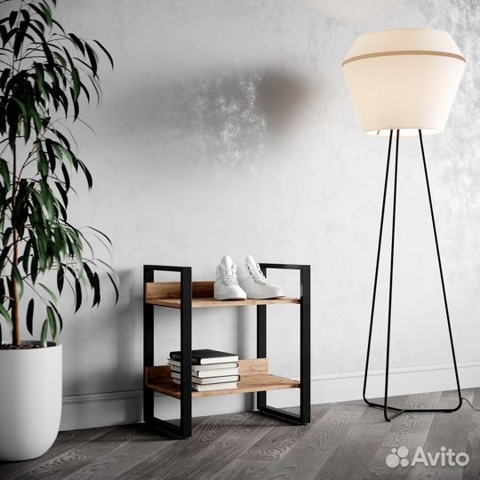 Этажерка лофт 2 полки