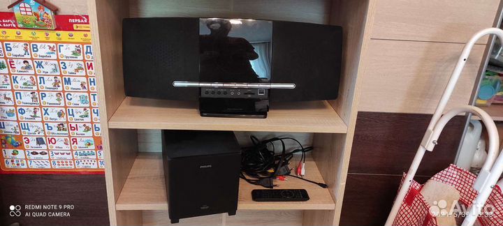 Philips micro theater музыкальный центр с колонкой