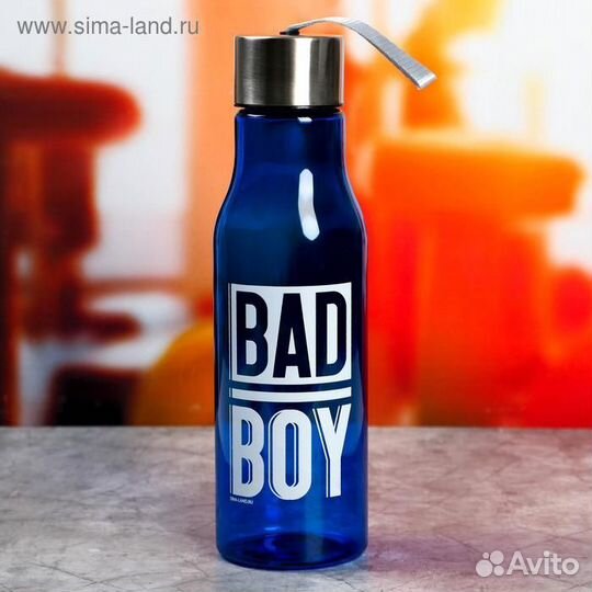 Бутылка для воды Bad boy, 650 мл