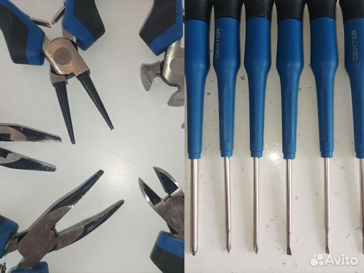 Набор мини кусачек и миниотверток