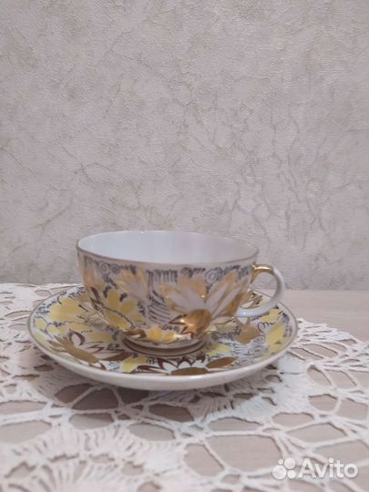 Чашка с блюдцем лфз