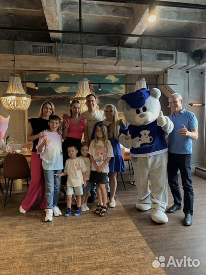 Поздравление Мишка Тедди на праздник Аниматор