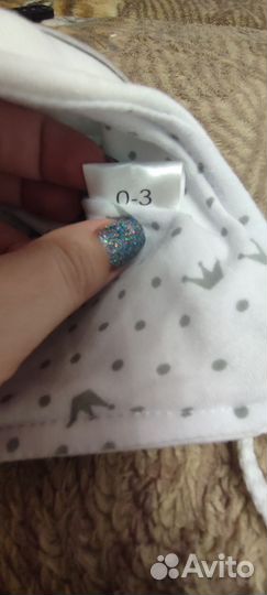 Шапка для новорожденного