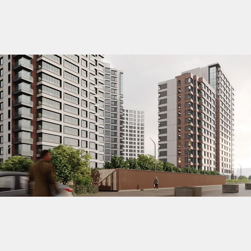 2-к. квартира, 65 м², 5/18 эт.