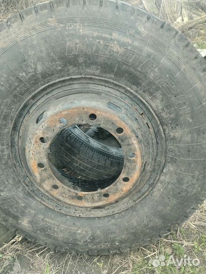 Колесо с диском грузовое