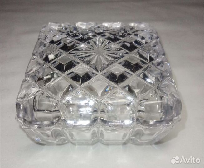 Шкатулка хрусталь