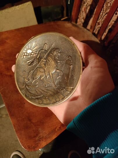 Винтажная тарелка 