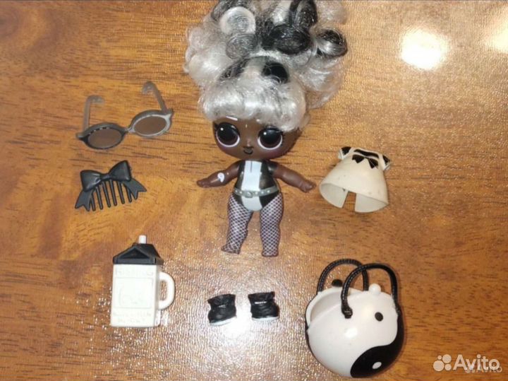Кукла лол с волосами